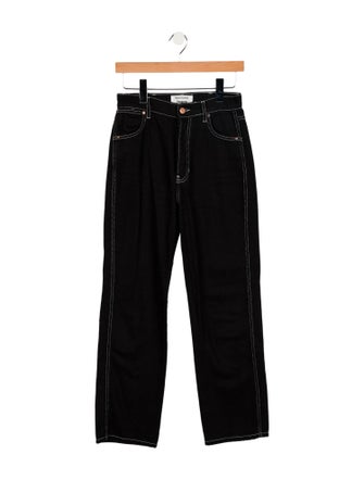 Reformation High-Rise Straight Leg Jeans