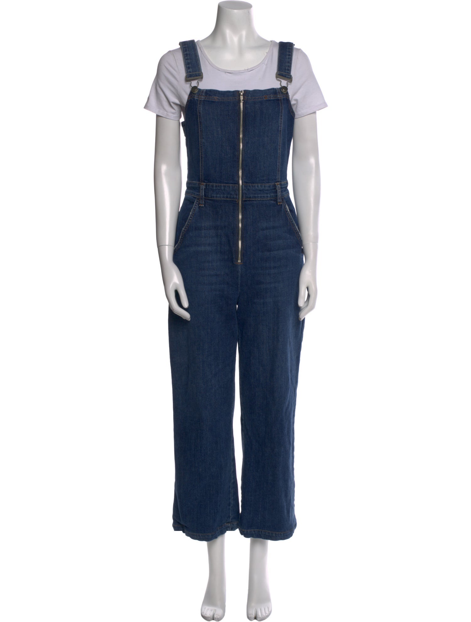 Reformation Square Neckline Jumpsuit