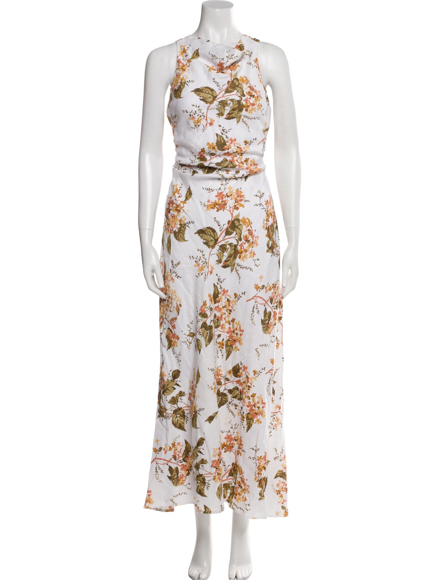 Reformation Linen Long Dress