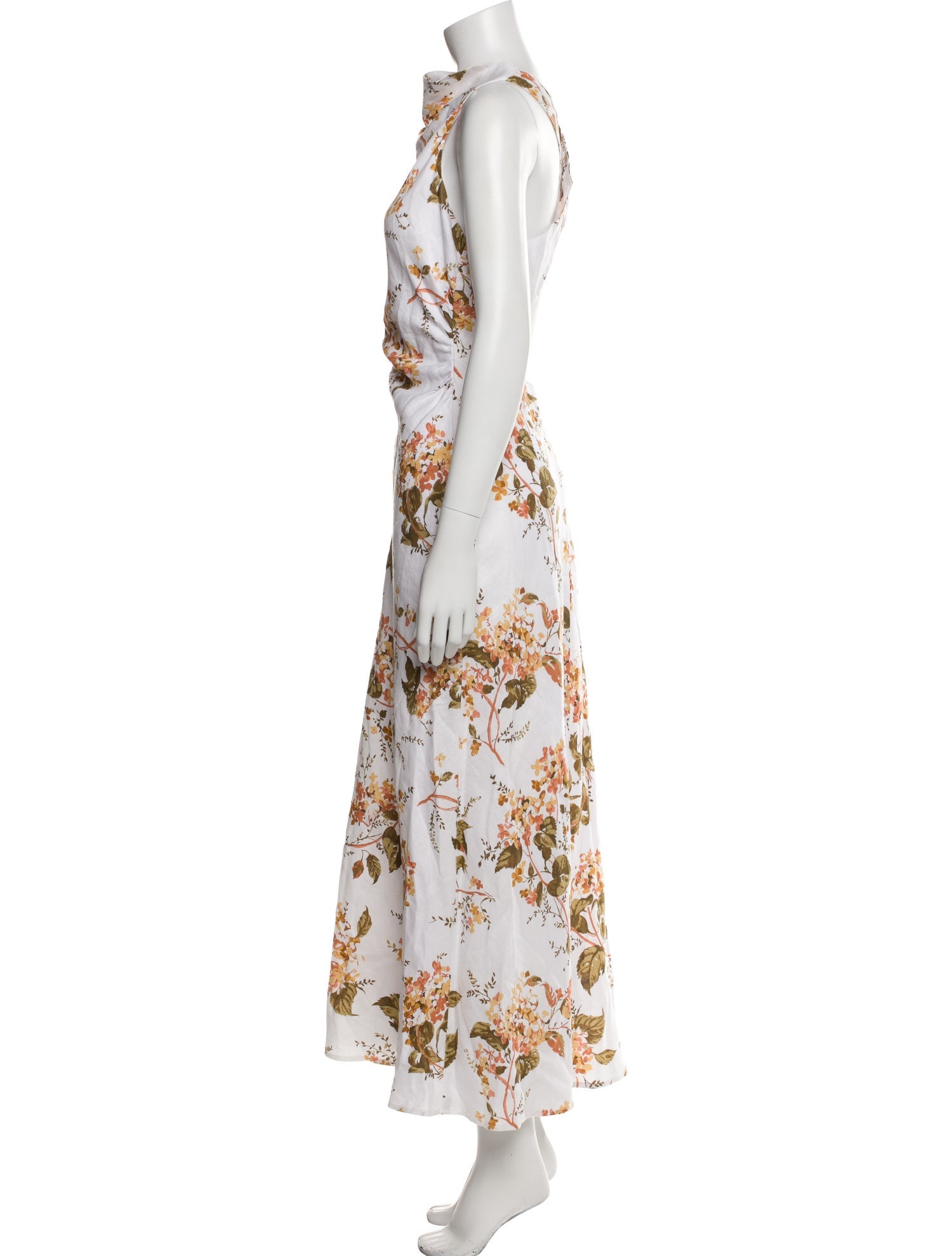 Reformation Linen Long Dress