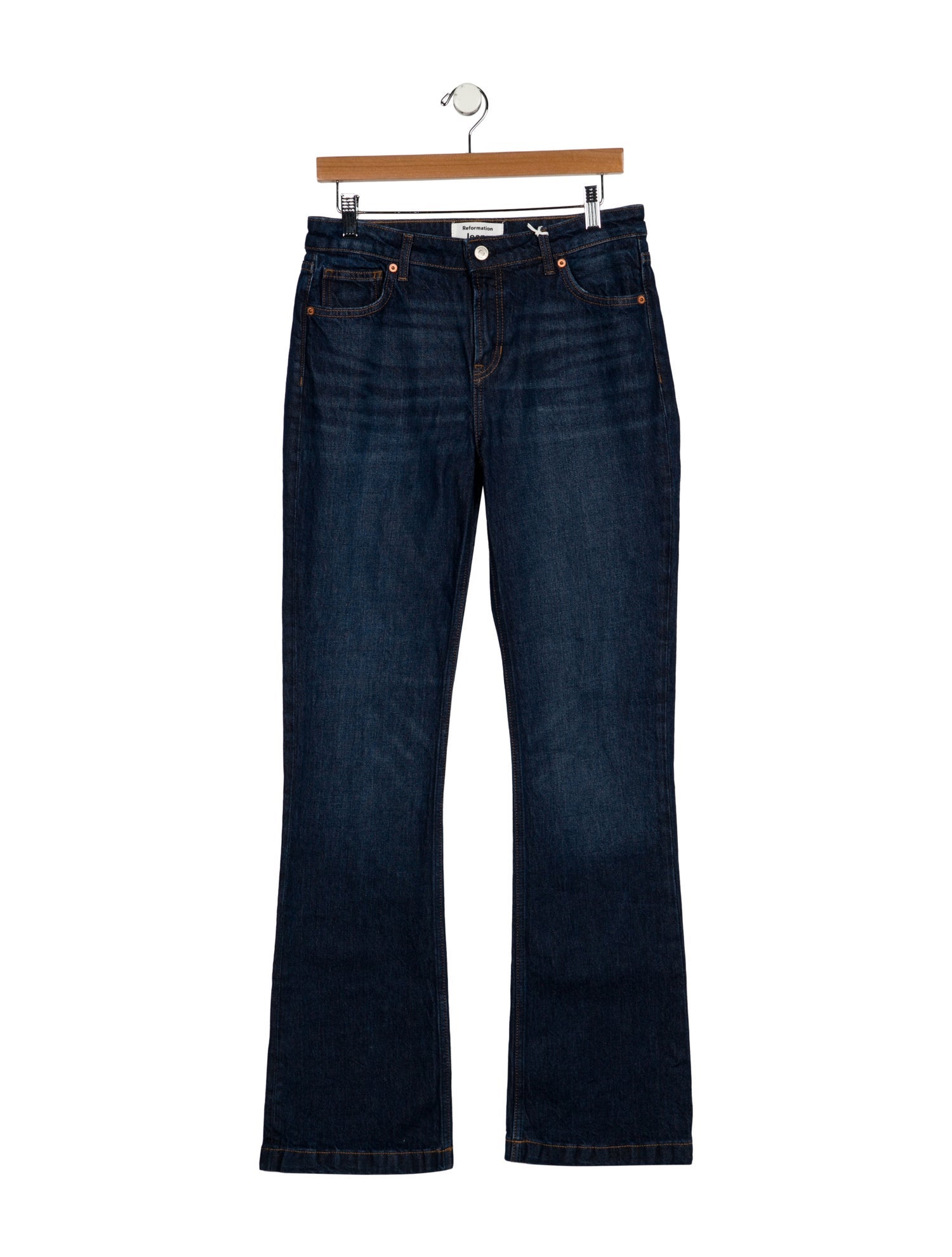 Reformation Mid-Rise Wide Leg Jeans w/ Tags