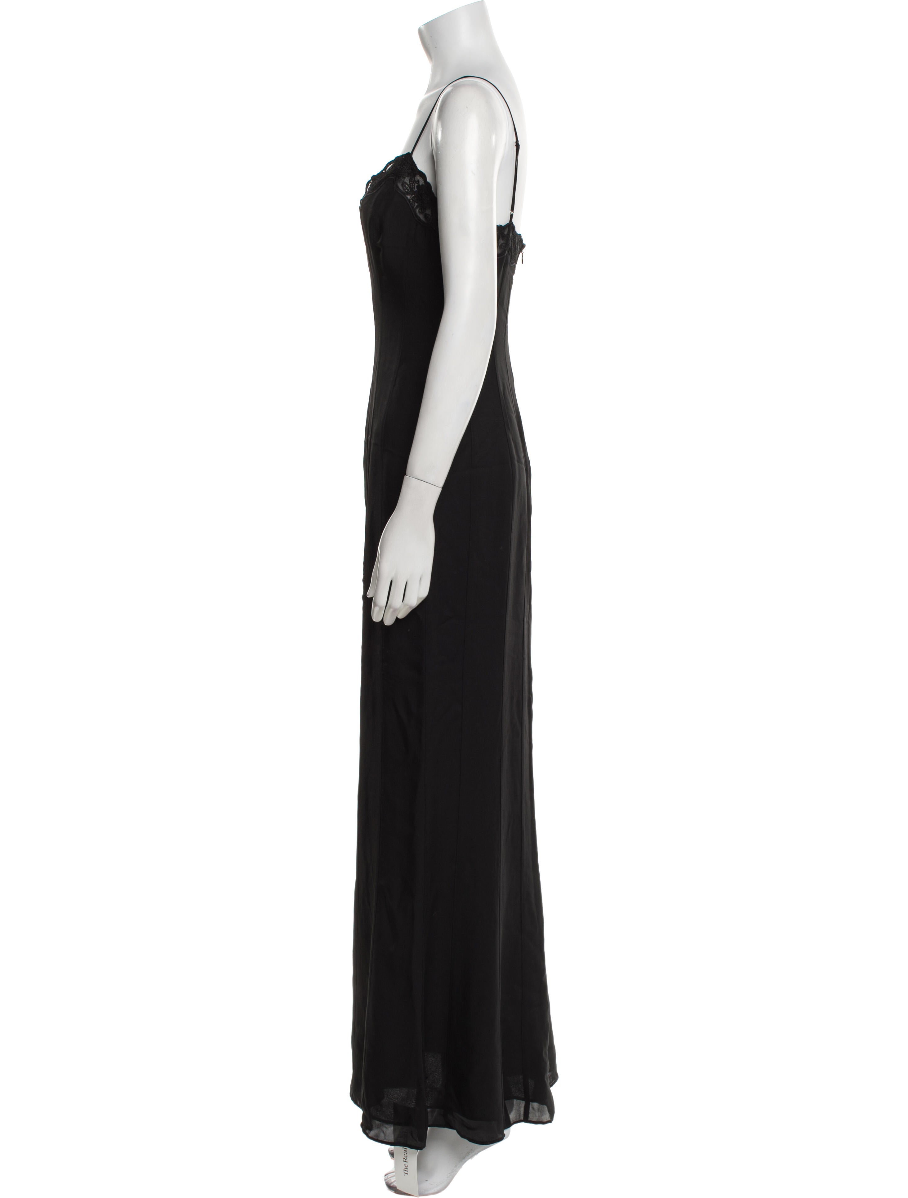 Reformation V-Neck Long Dress