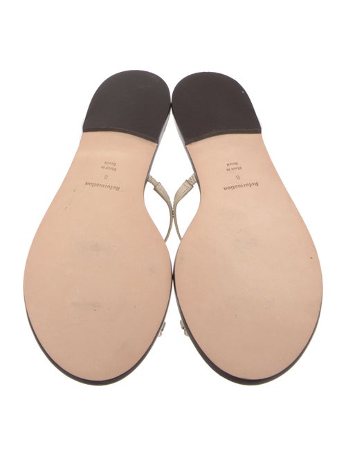 Reformation Leather Slides