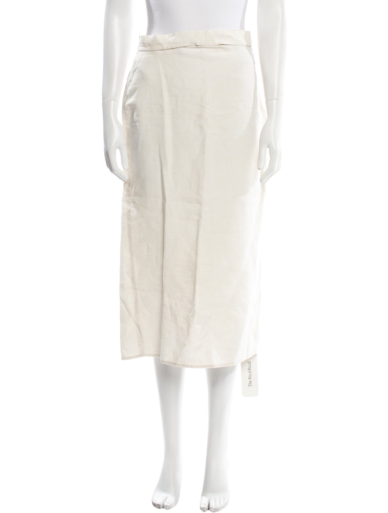 Reformation Linen Midi Length Skirt