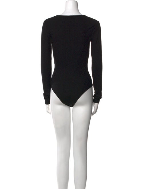 Reformation Scoop Neck Long Sleeve Bodysuit