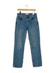 Reformation Mid-Rise Straight Leg Jeans