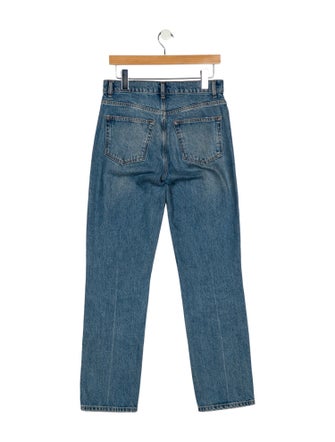 Reformation Mid-Rise Straight Leg Jeans