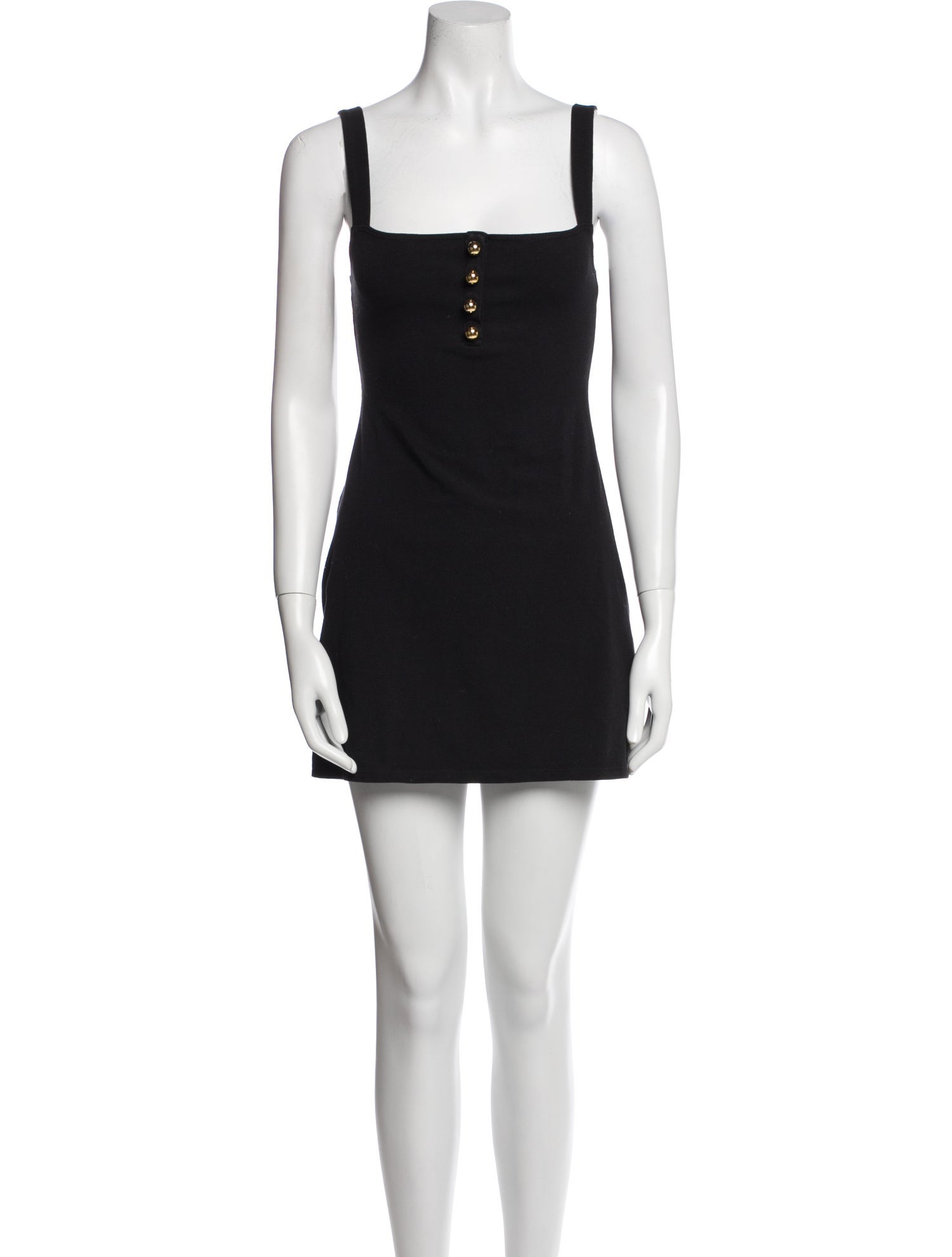 Reformation Square Neckline Mini Dress