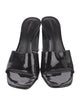 Reformation Patent Leather Slides