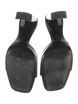 Reformation Patent Leather Slides