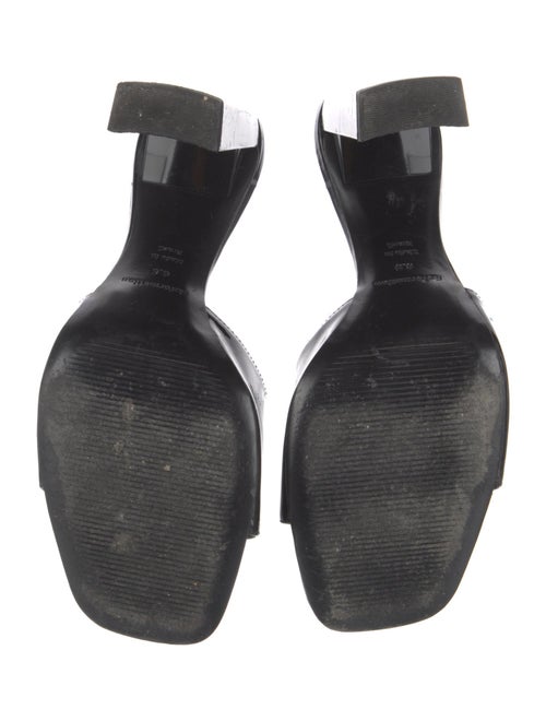 Reformation Patent Leather Slides