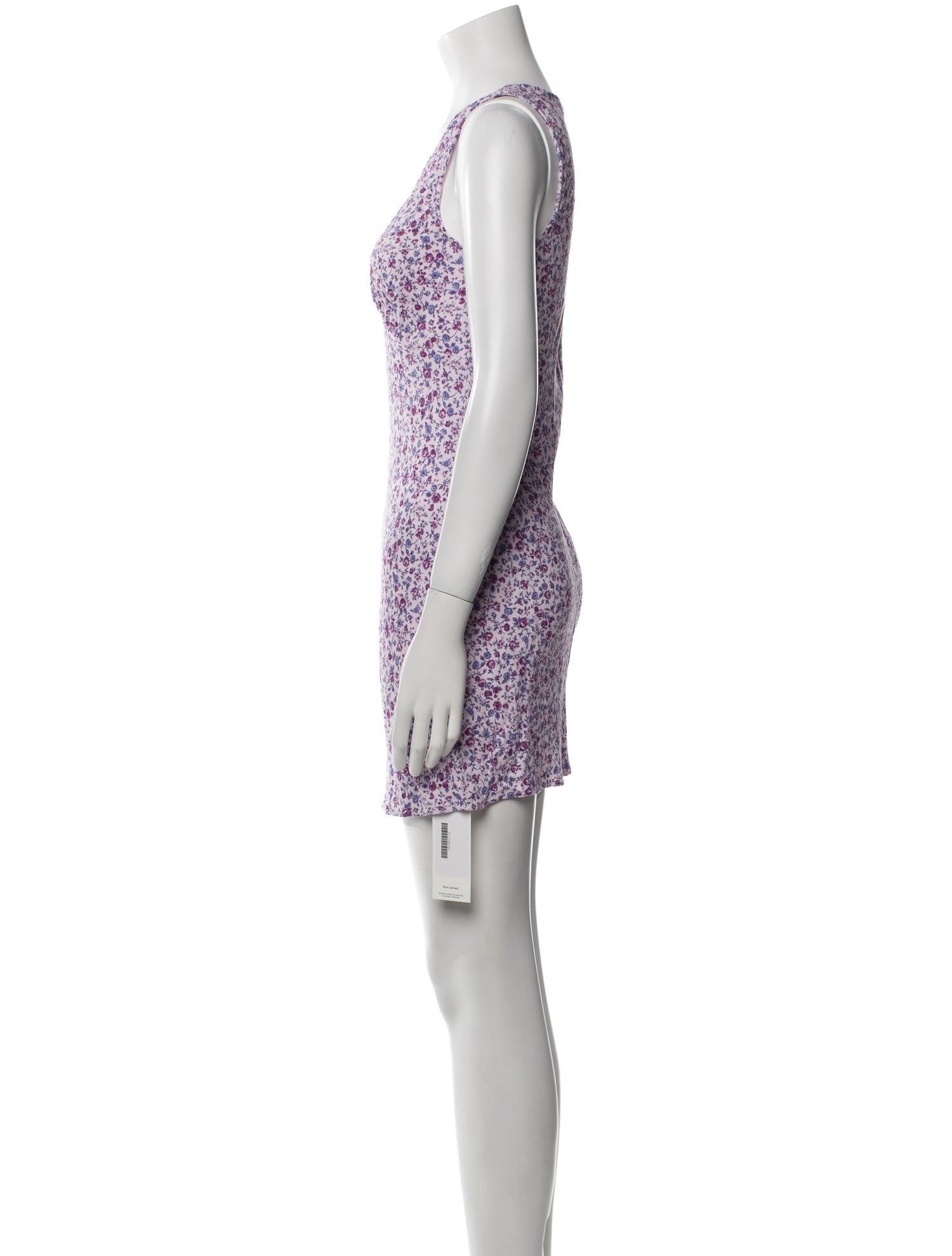 Reformation Floral Print Mini Dress