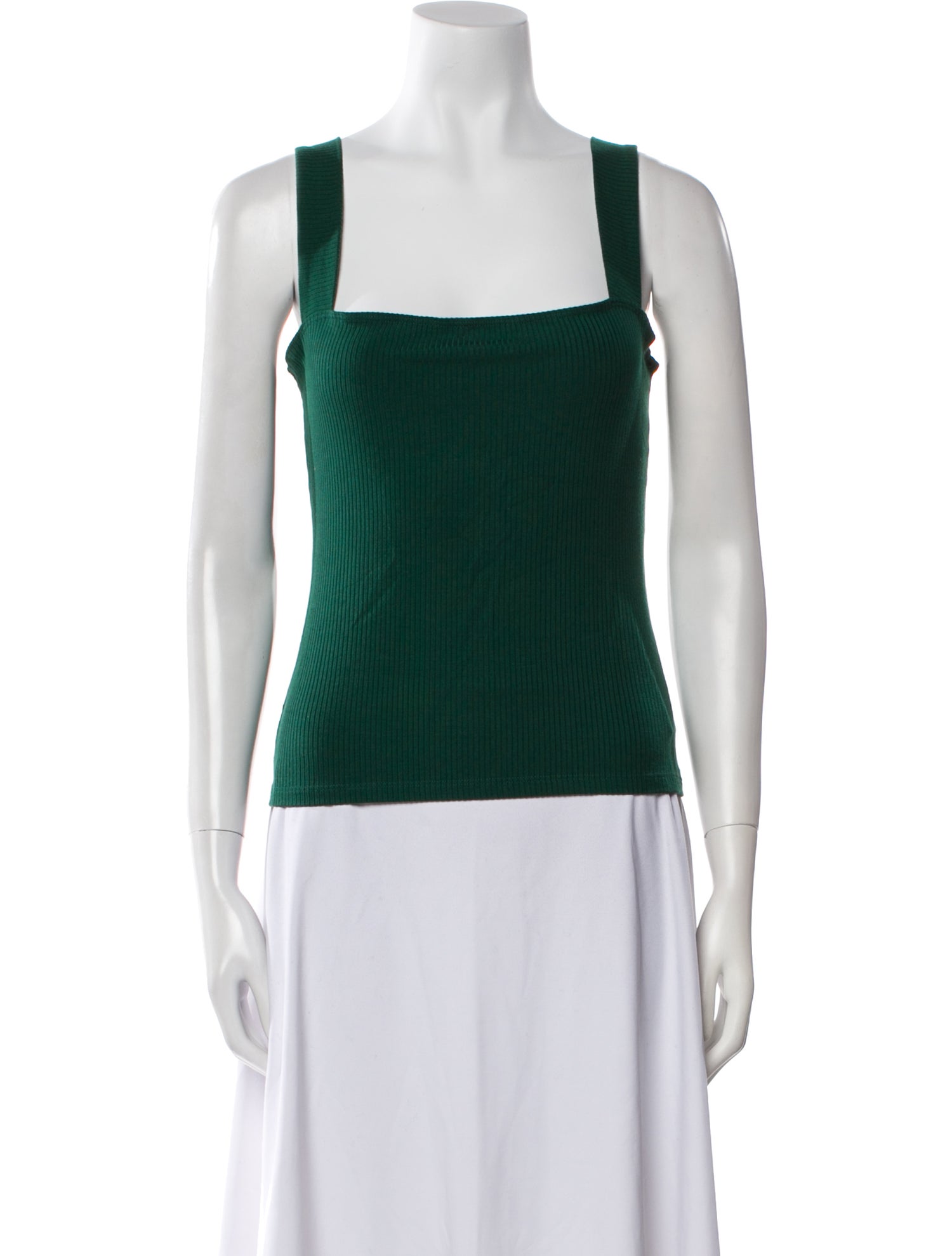 Reformation Square Neckline Sleeveless Top