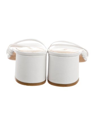 Reformation Leather Slides