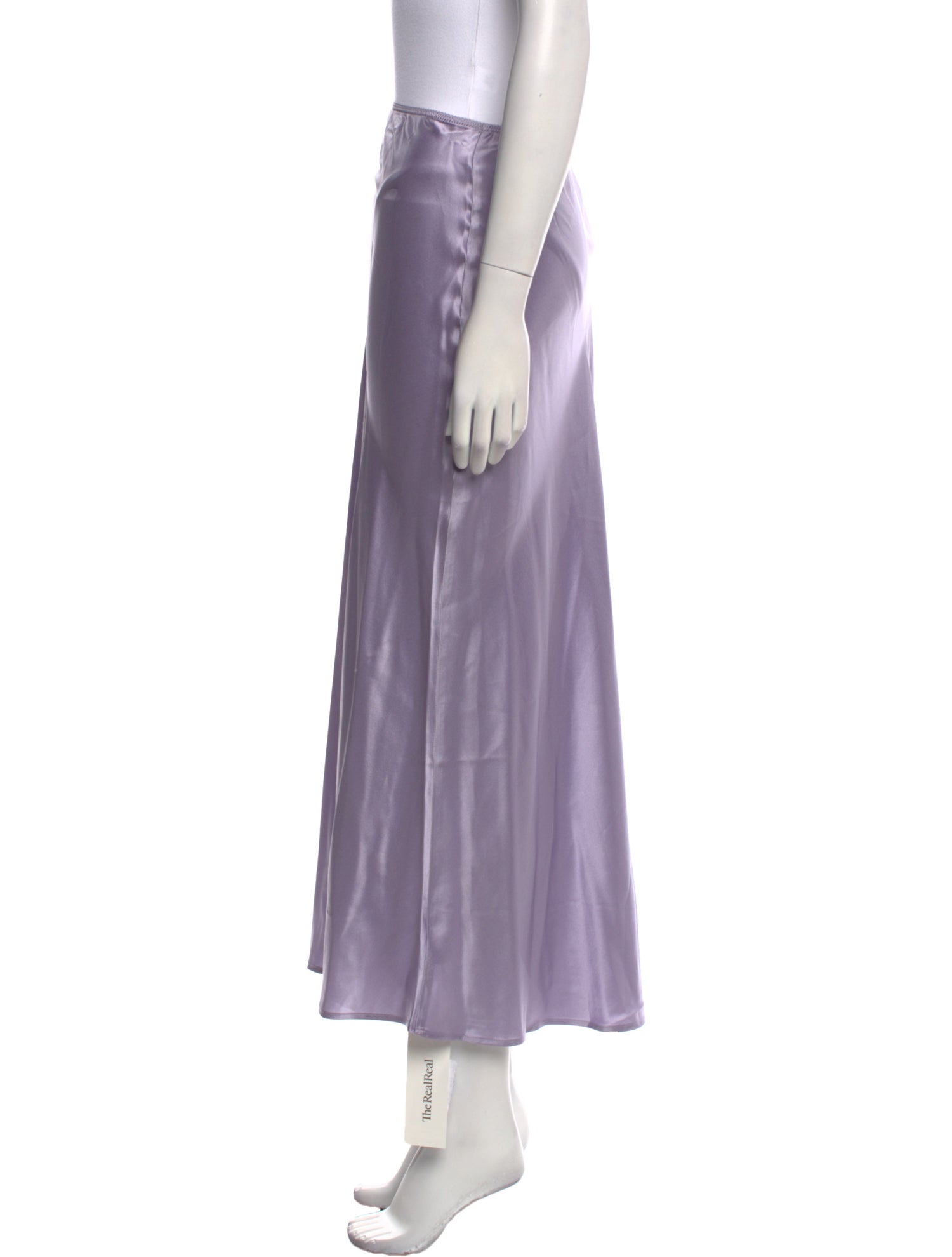 Reformation Silk Midi Length Skirt