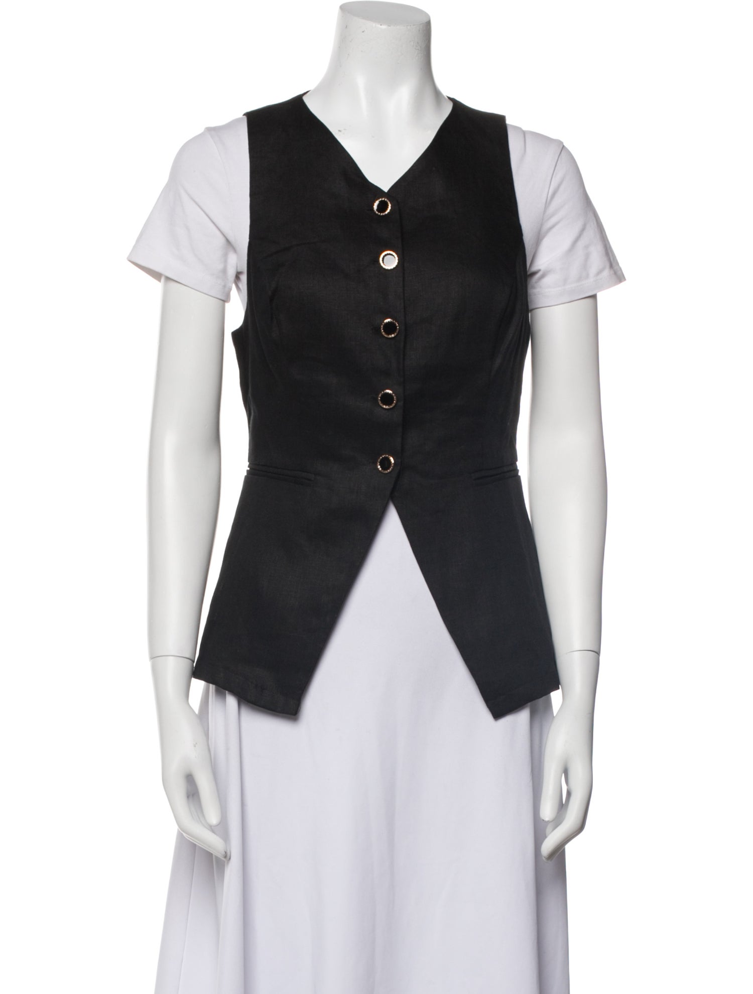 Reformation Linen Vest