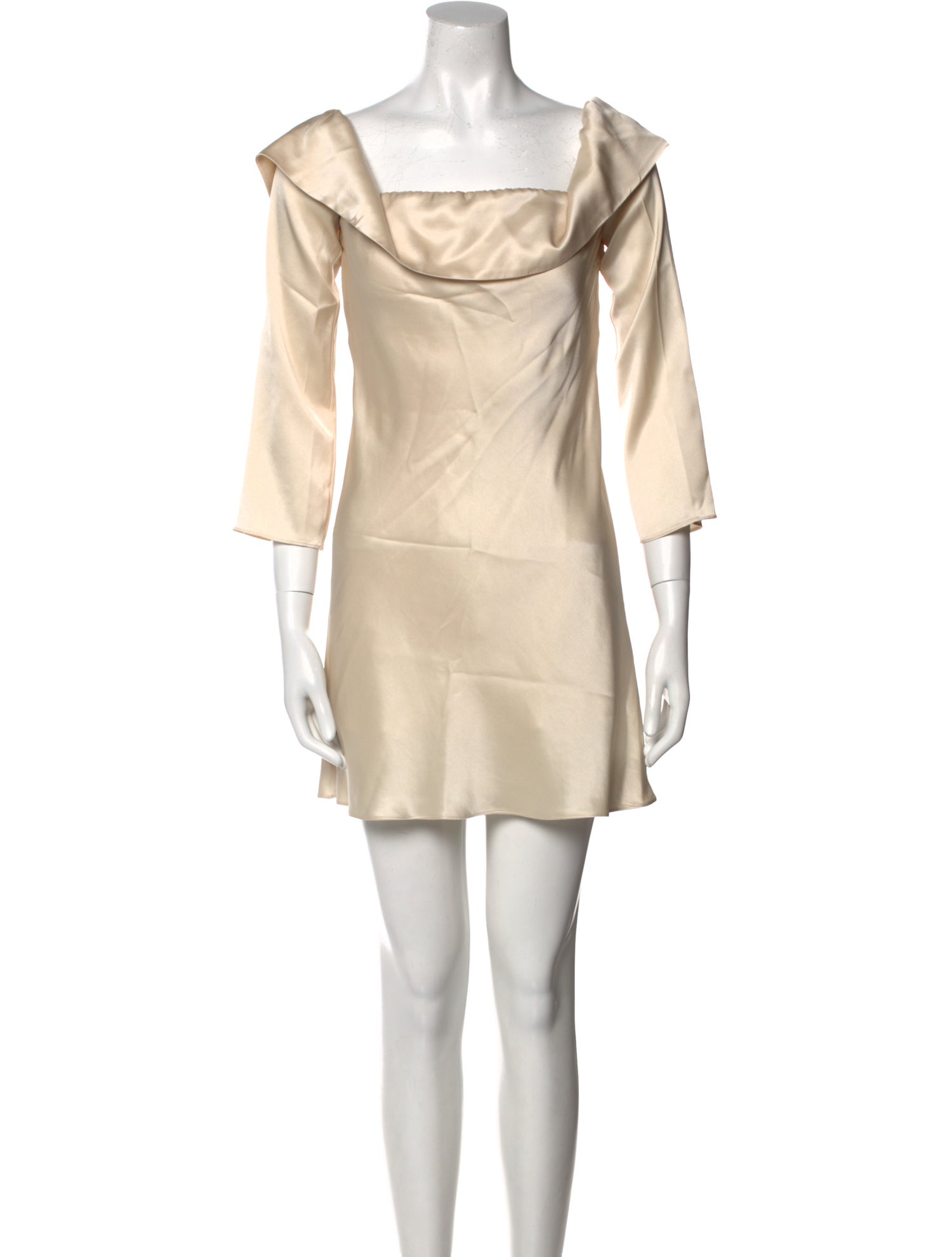 Reformation Square Neckline Mini Dress