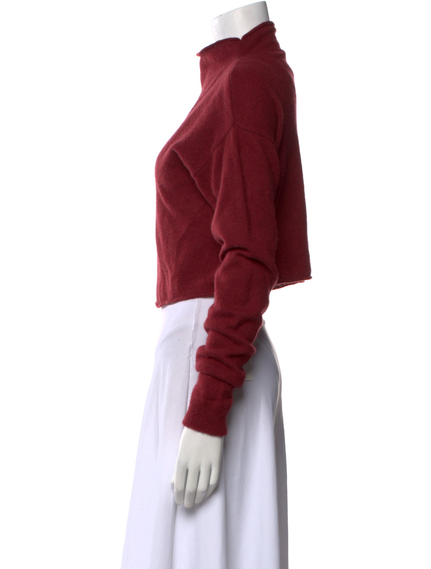 Reformation Cashmere Mock Neck Sweater