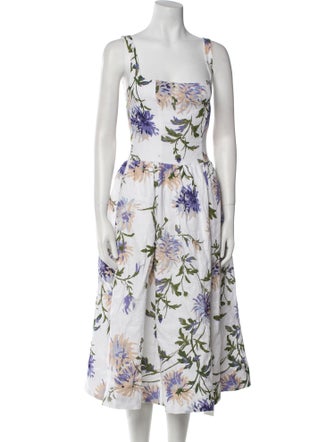 Reformation Linen Midi Length Dress w/ Tags