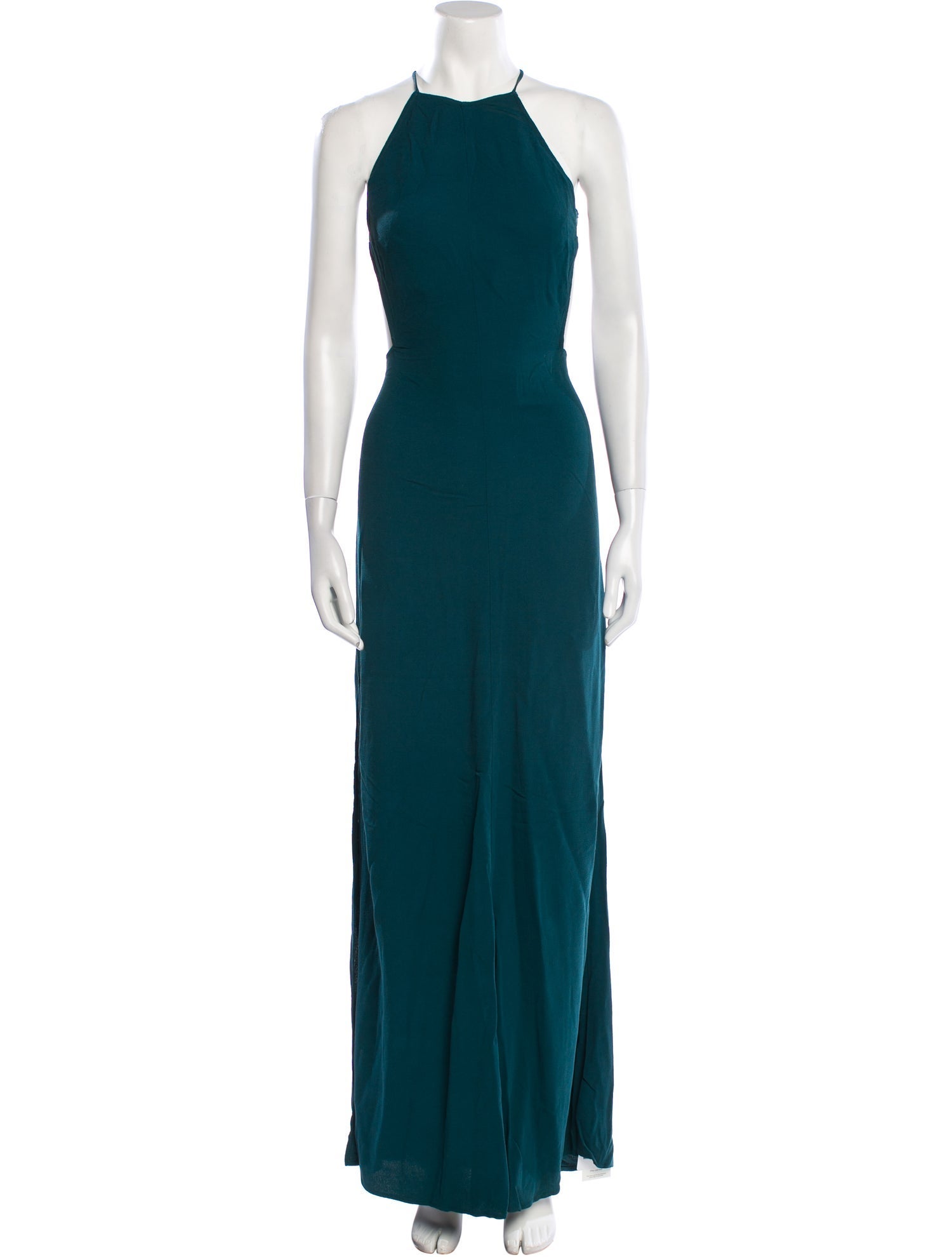 Reformation Halterneck Long Dress