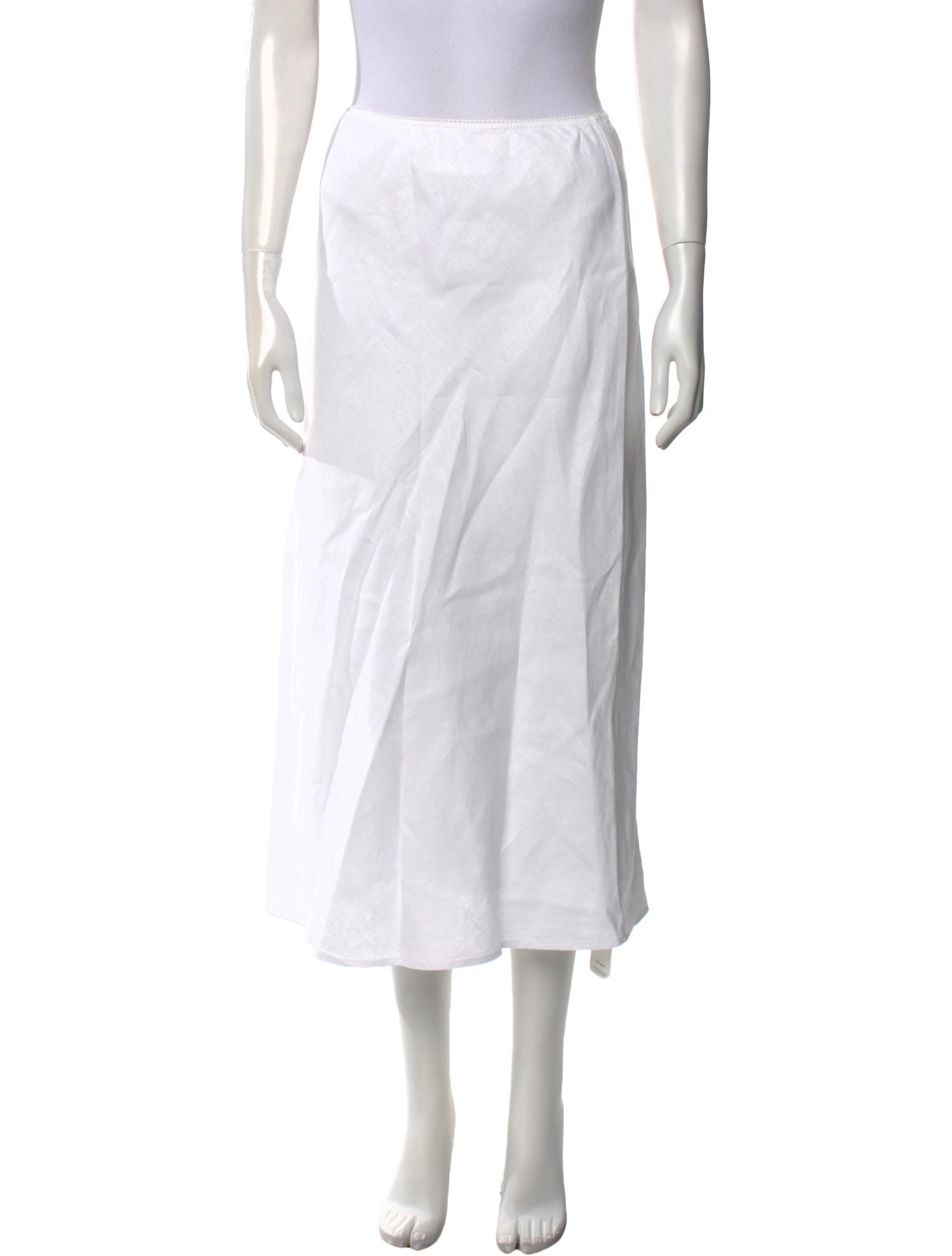 Reformation Linen Midi Length Skirt