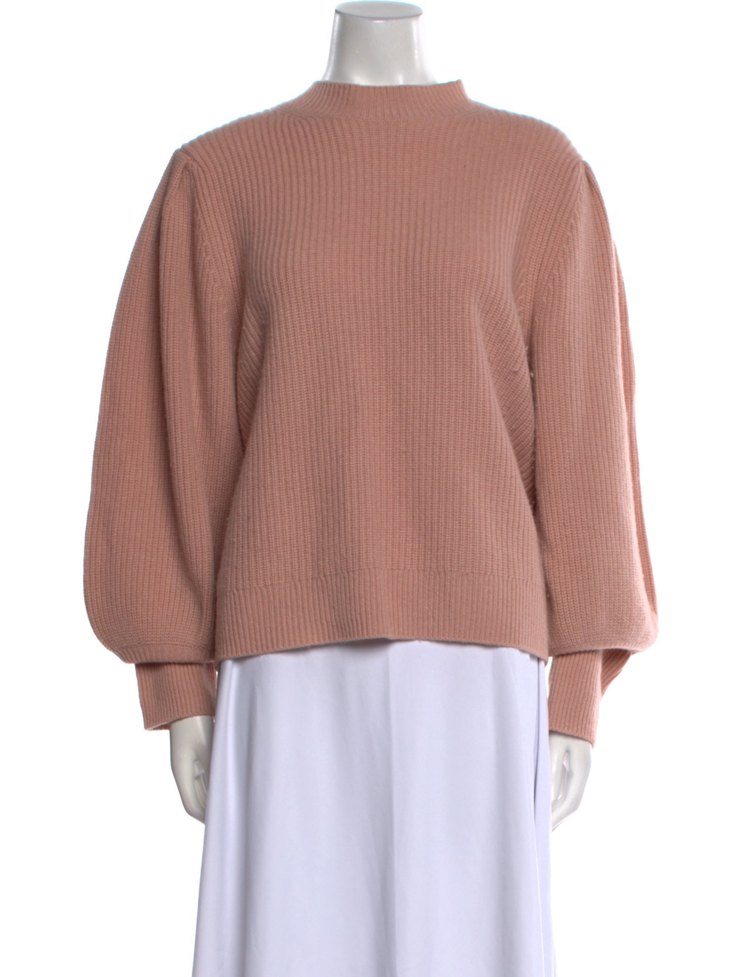 Reformation Cashmere Mock Neck Sweater