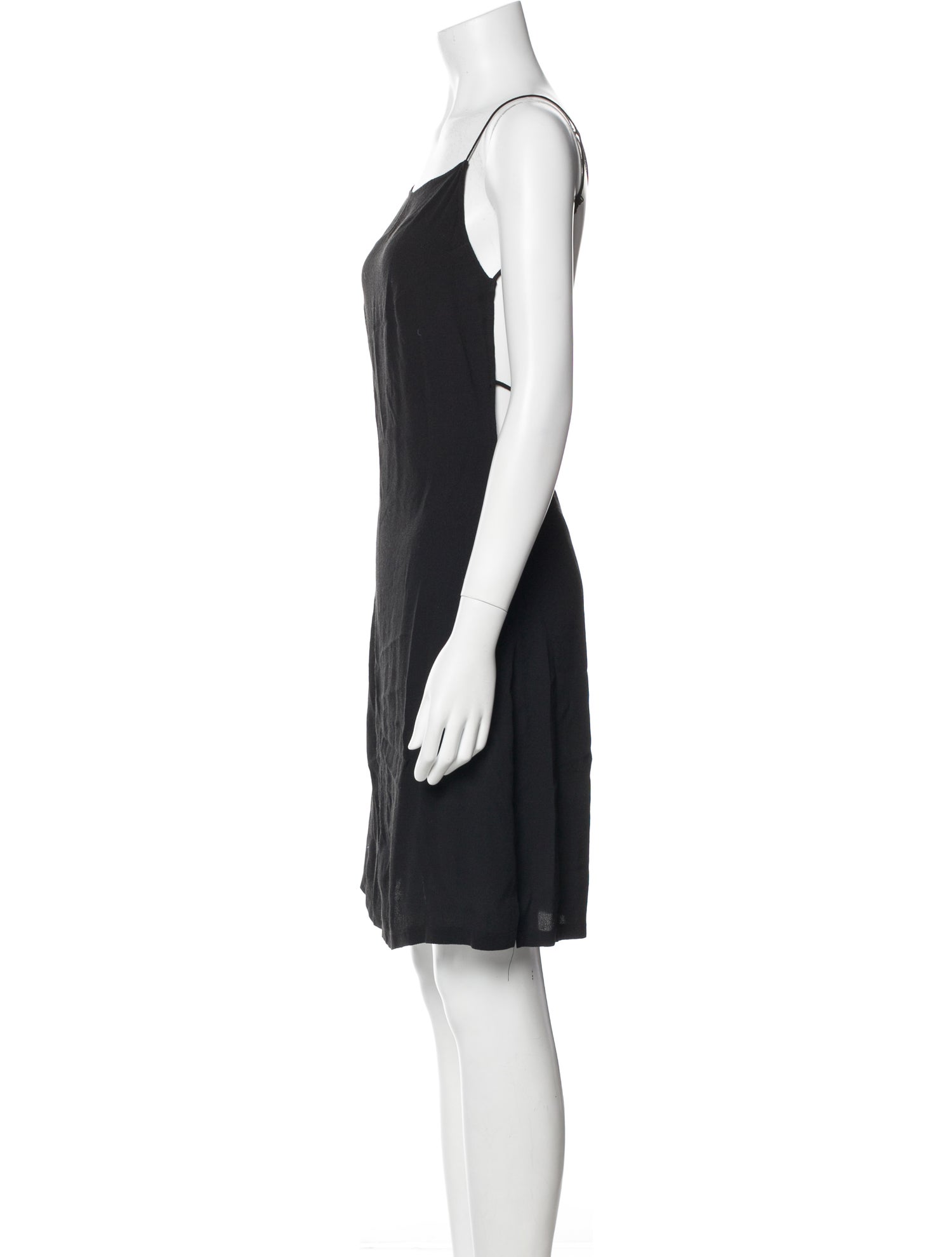 Reformation Square Neckline Knee-Length Dress