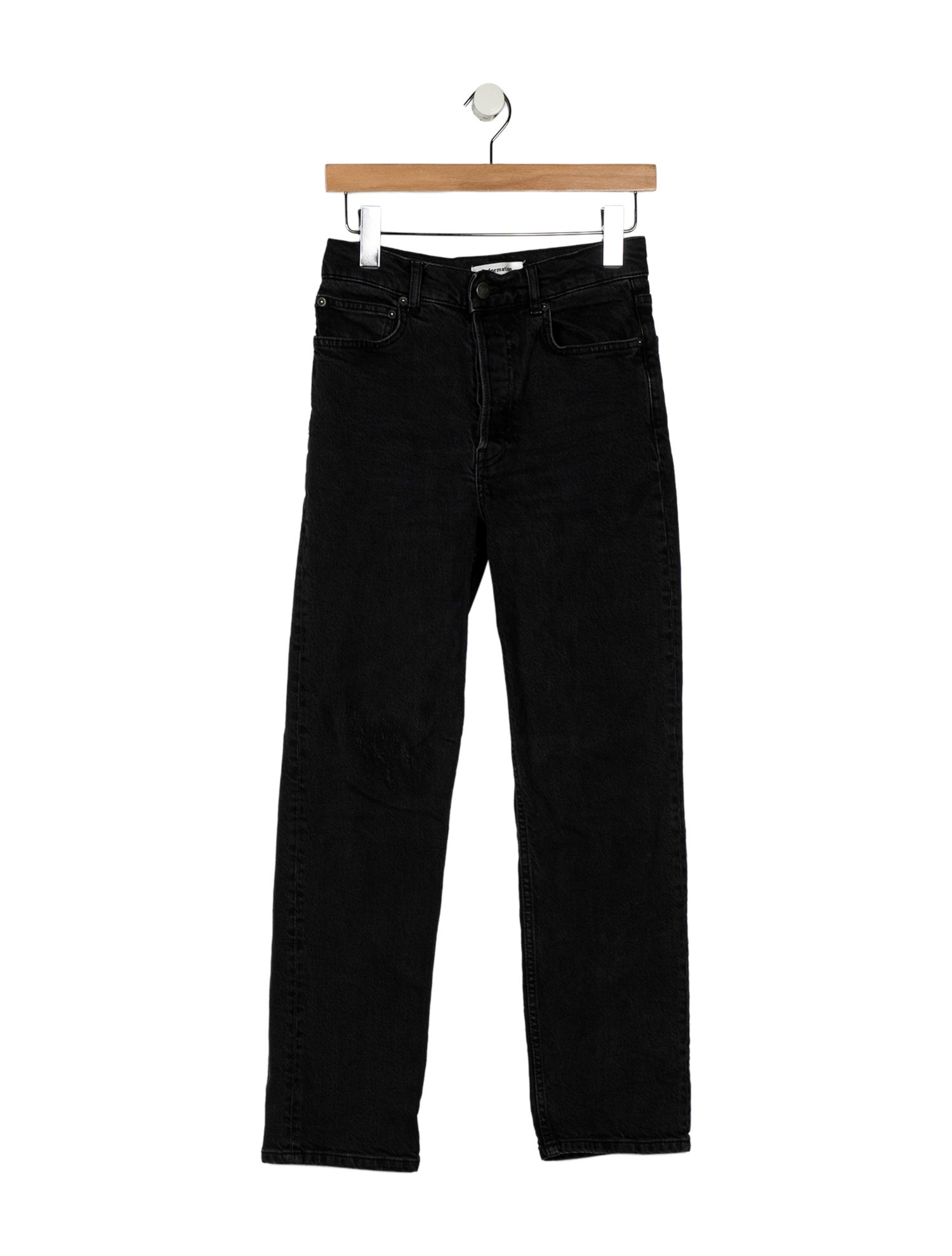 Reformation Mid-Rise Straight Leg Jeans