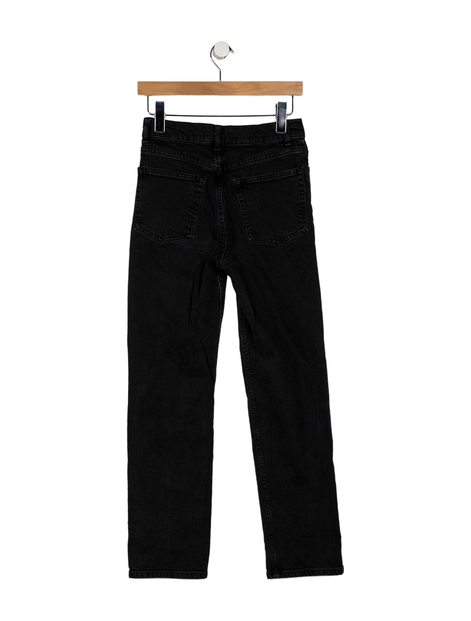 Reformation Mid-Rise Straight Leg Jeans