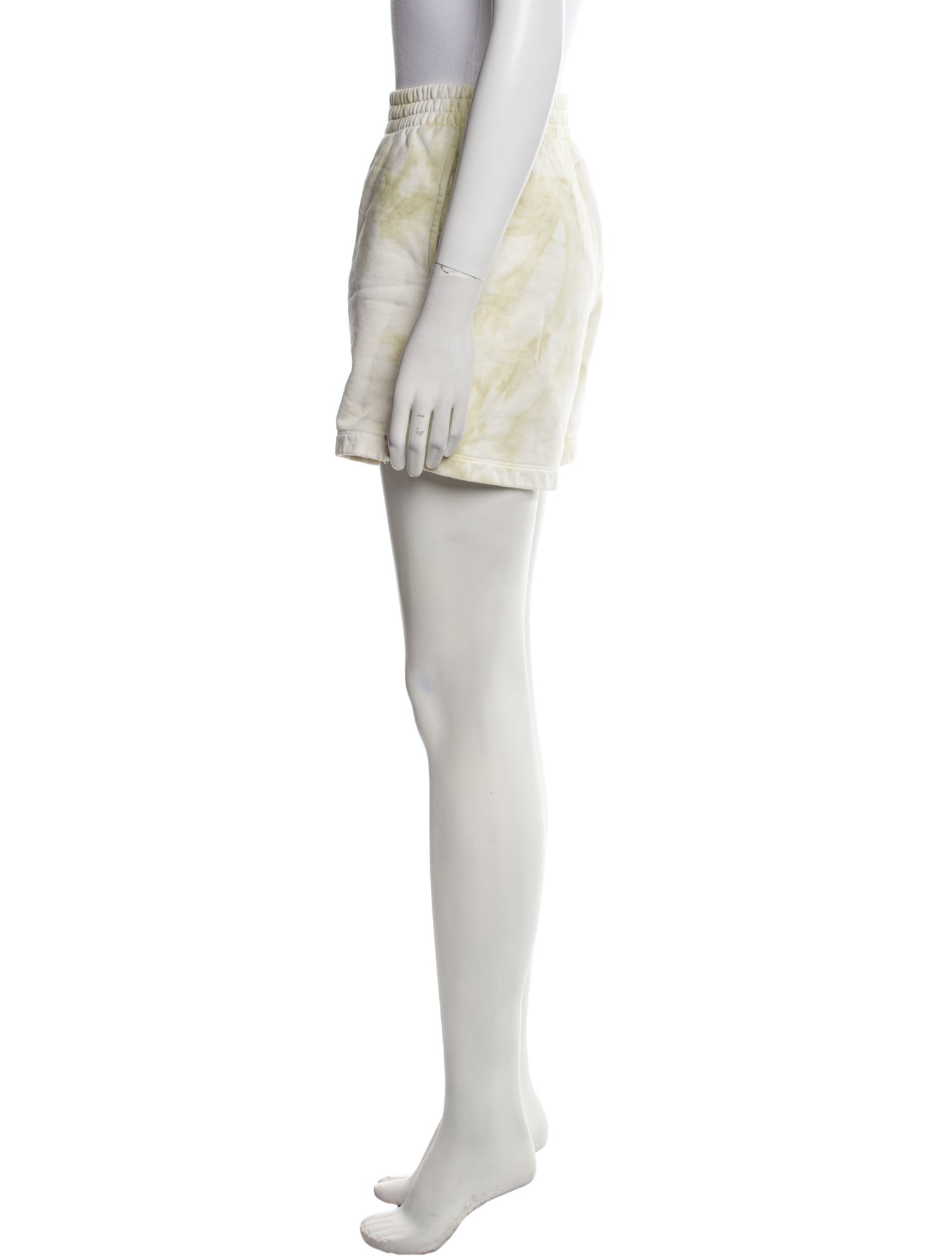 Reformation Tie-Dye Print Mini Shorts