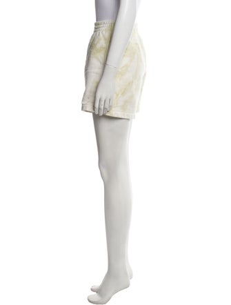 Reformation Tie-Dye Print Mini Shorts