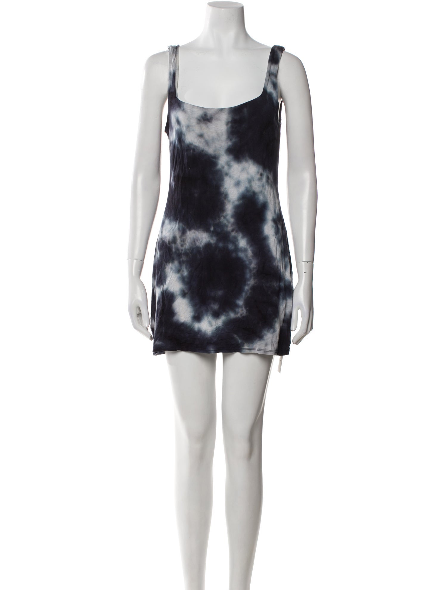 Reformation Tie-Dye Print Mini Dress