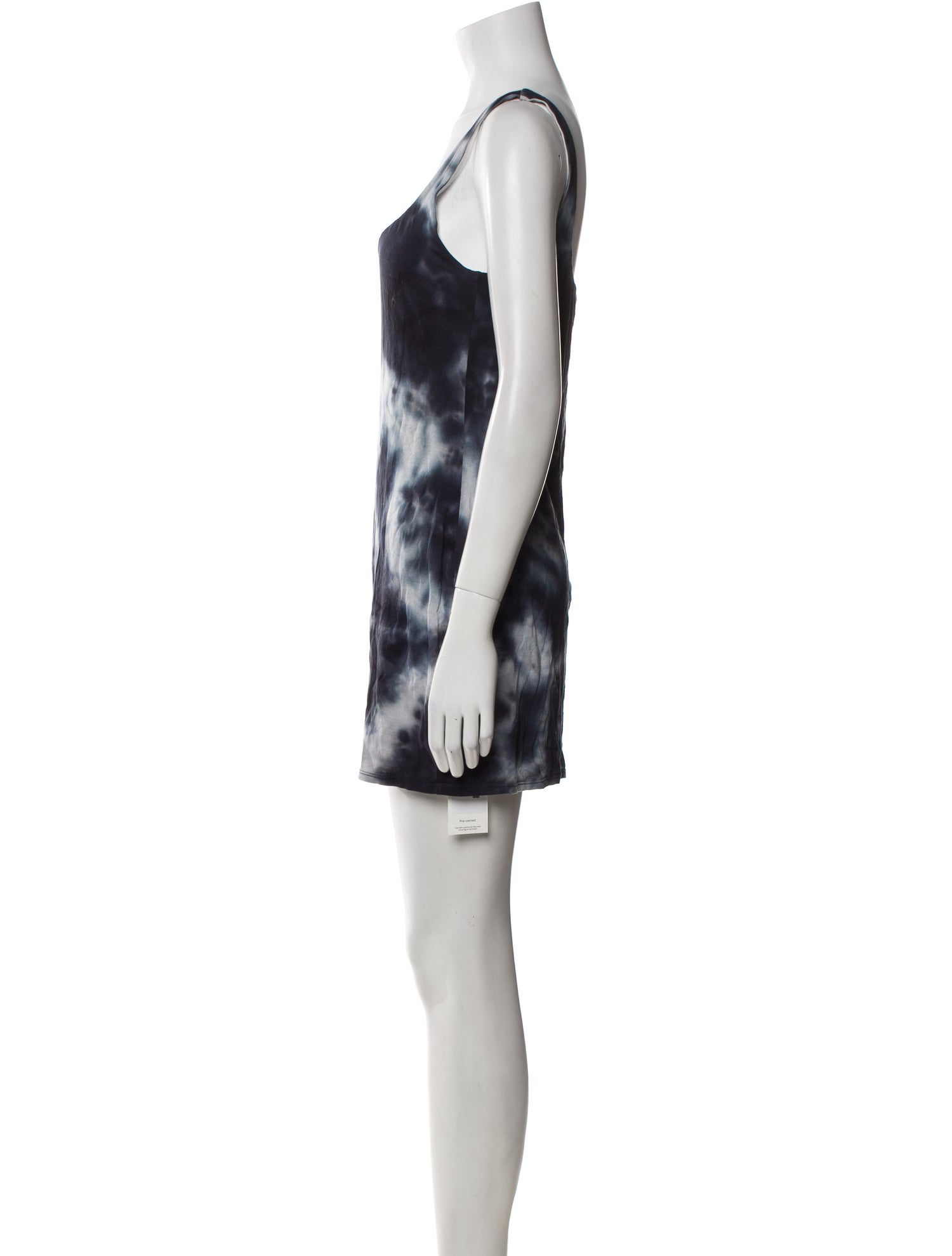 Reformation Tie-Dye Print Mini Dress
