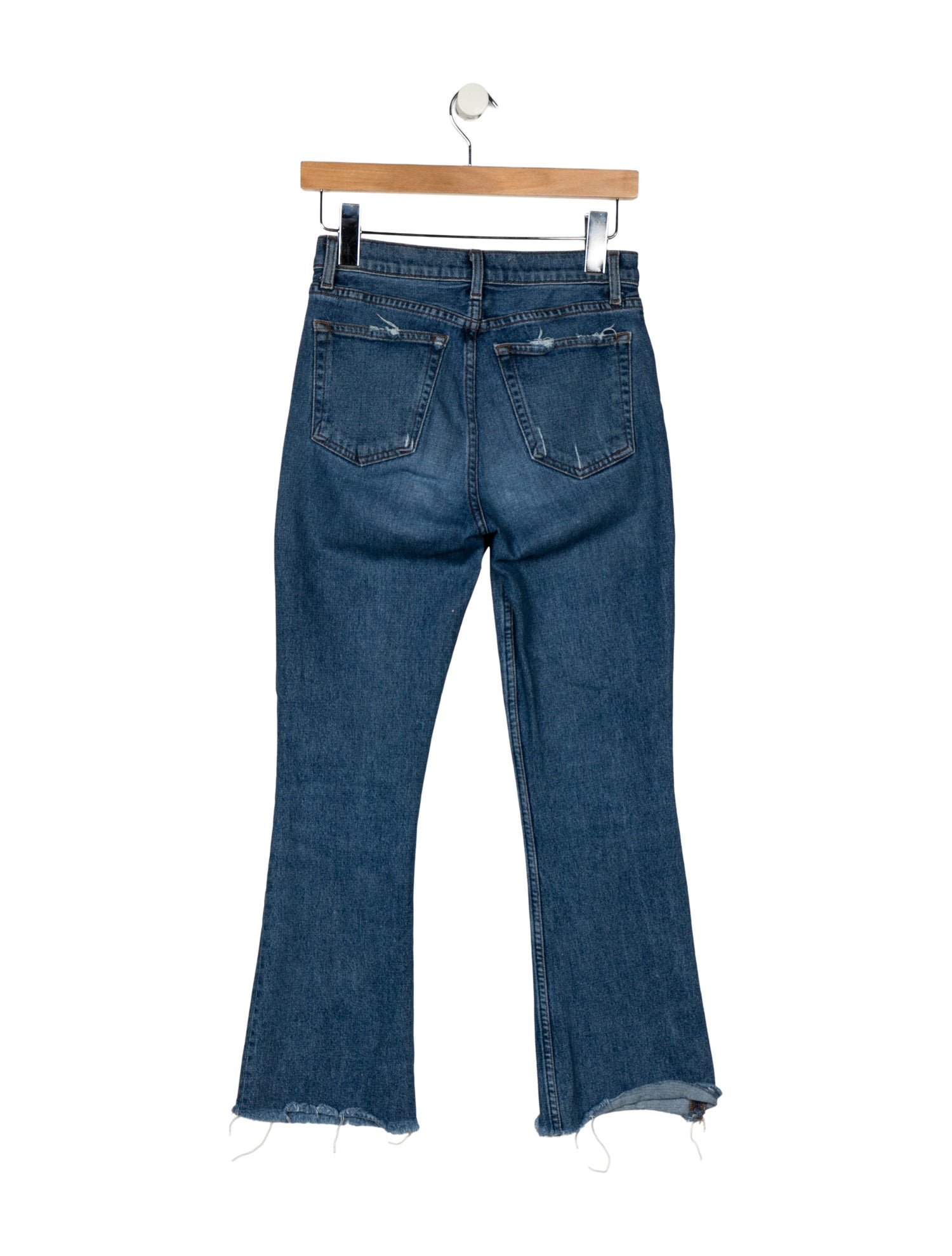 Reformation Mid-Rise Straight Leg Jeans