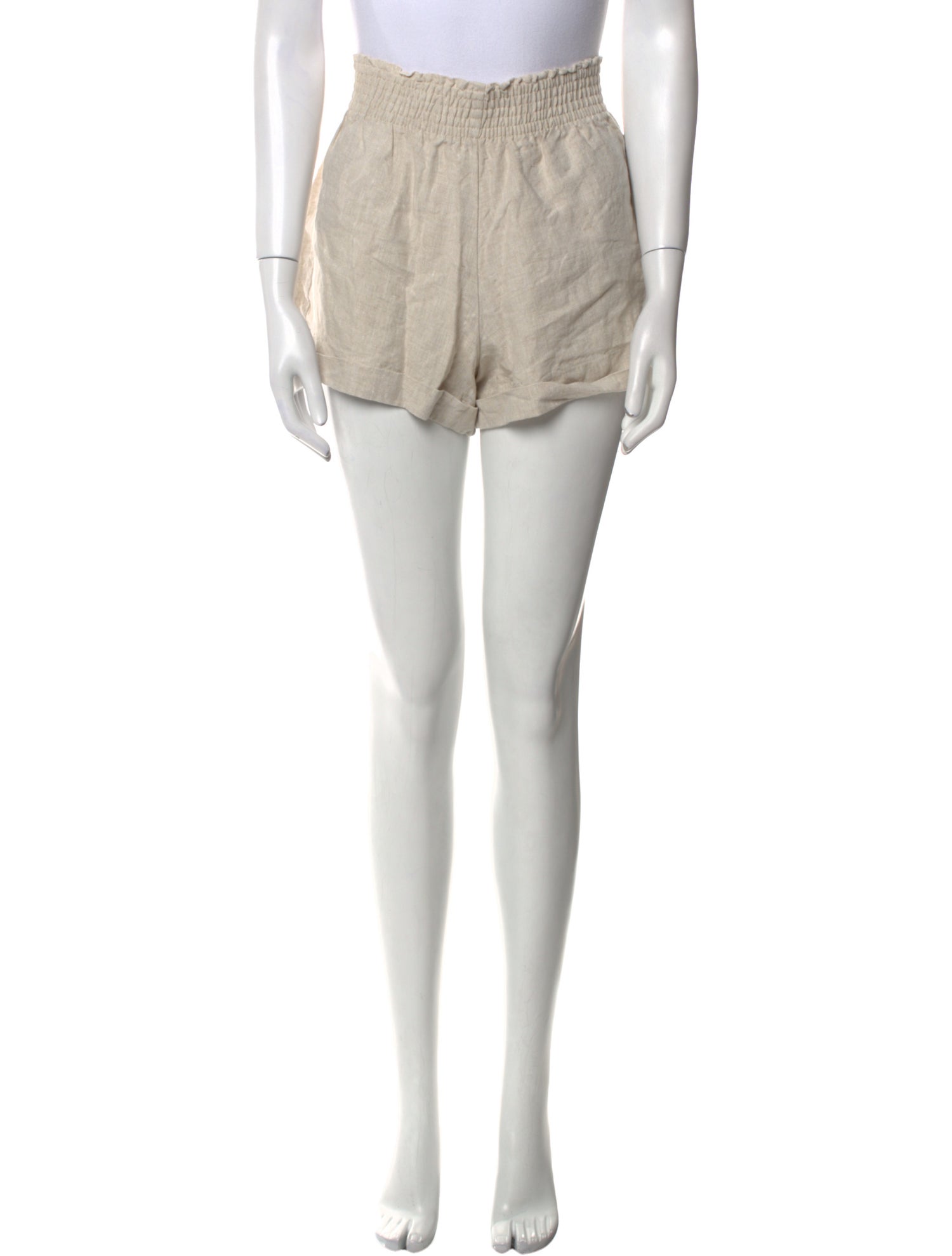 Reformation Linen Mini Shorts