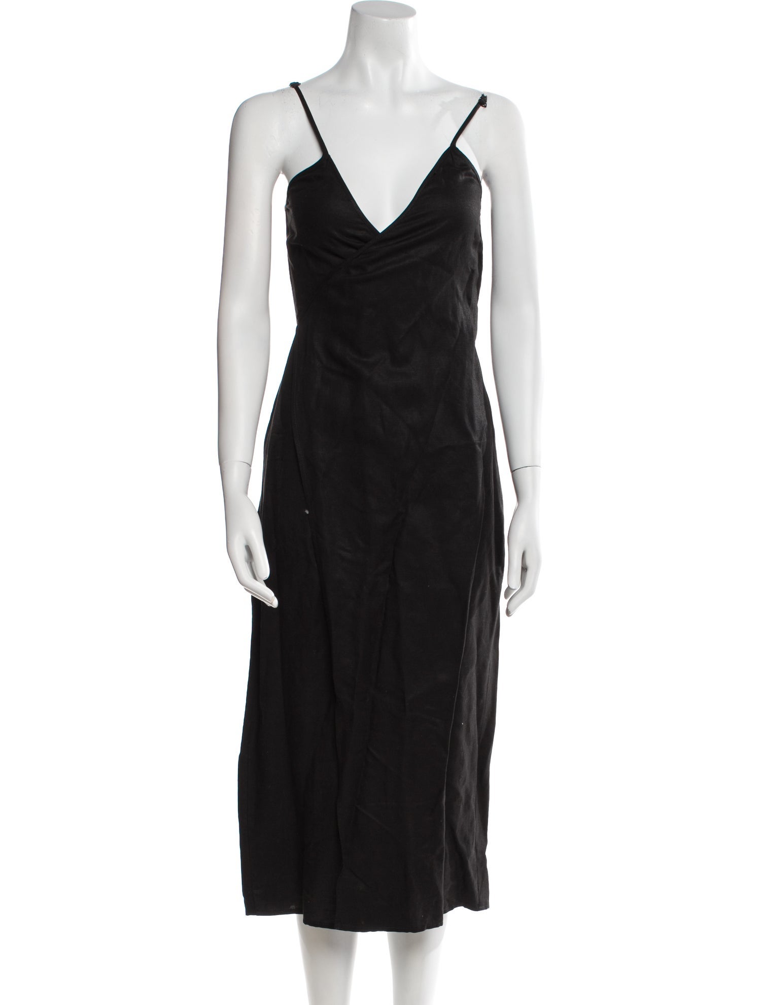 Reformation Cowl Neck Long Dress