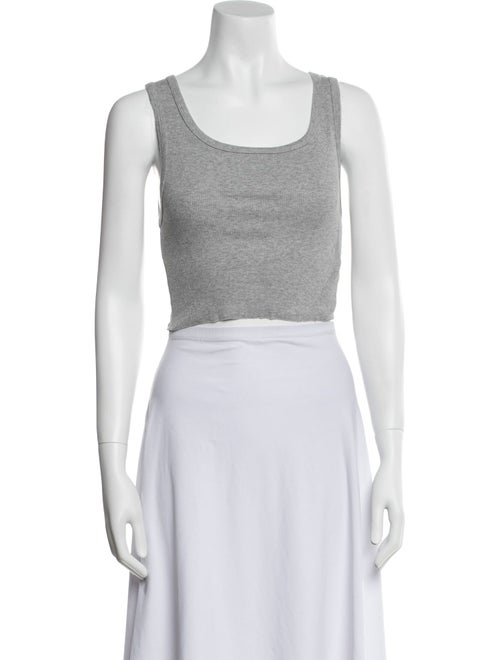 Reformation Scoop Neck Sleeveless Crop Top