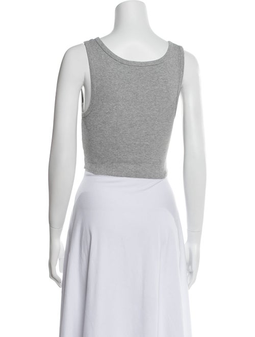 Reformation Scoop Neck Sleeveless Crop Top