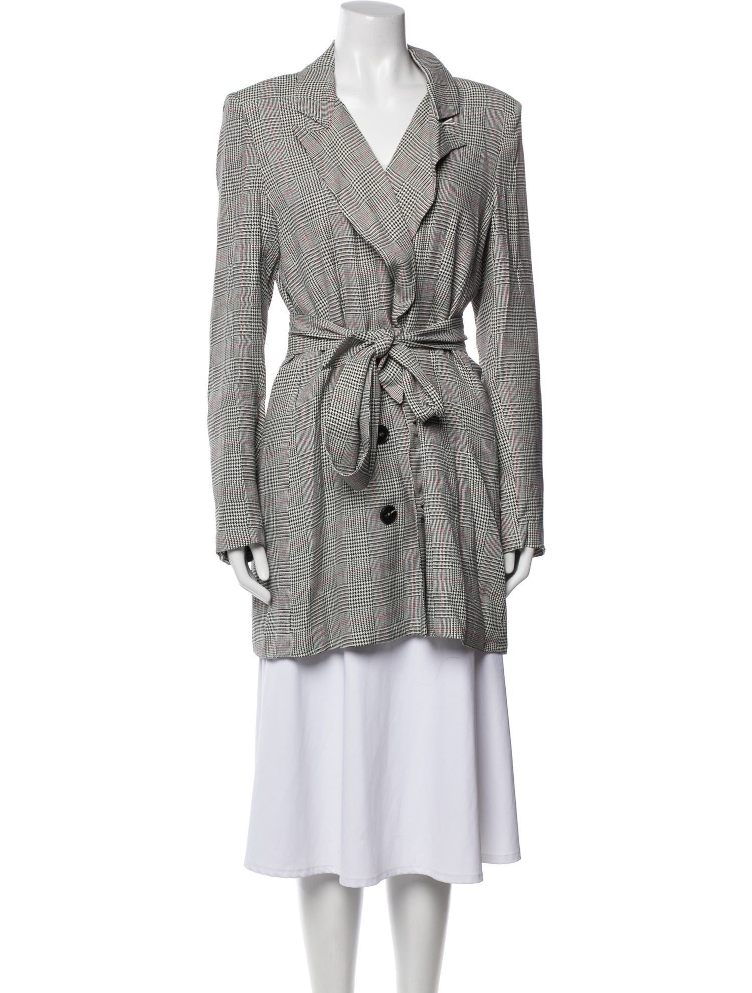 Reformation Tweed Pattern Peacoat w/ Tags