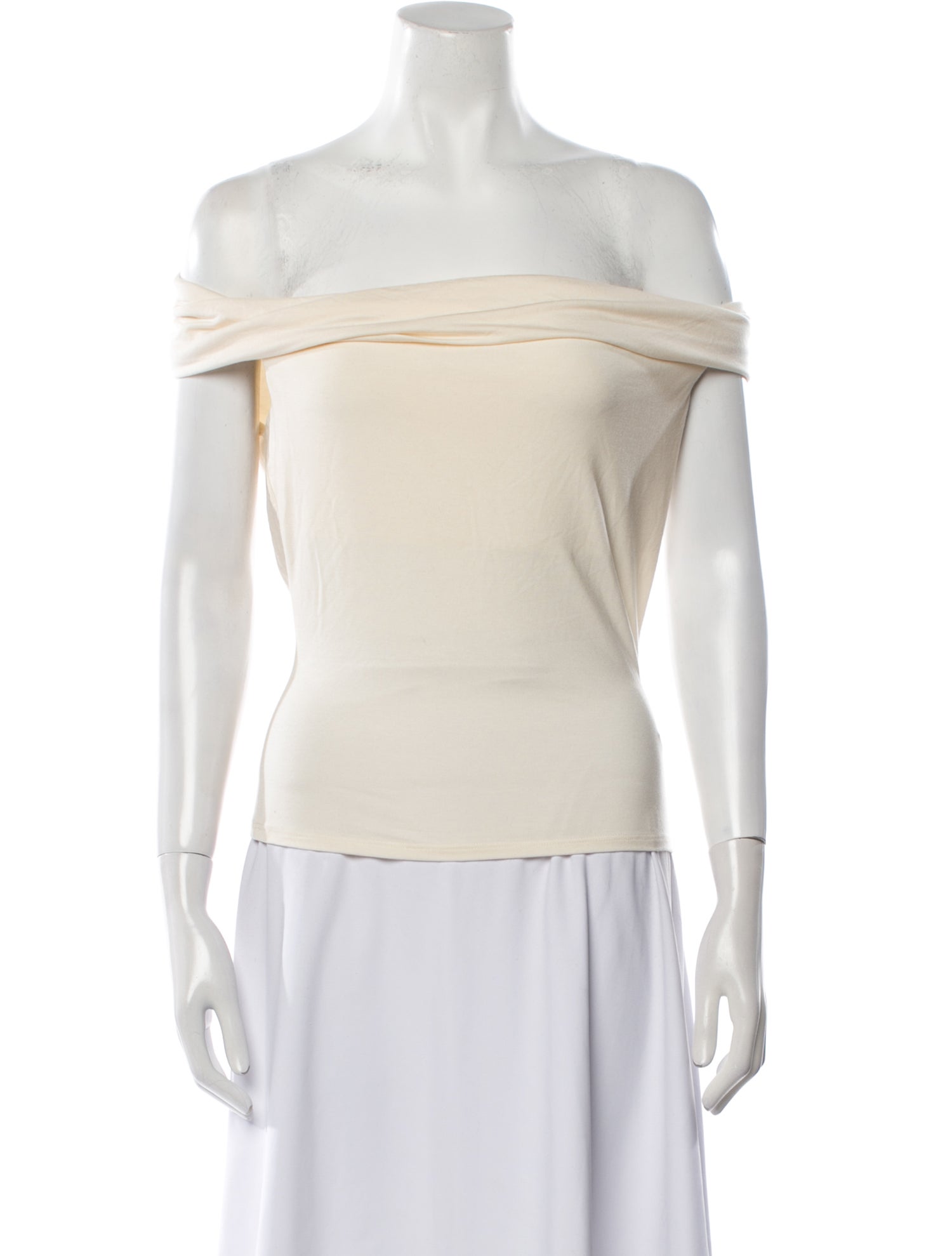 Reformation Off-The-Shoulder Short Sleeve Top