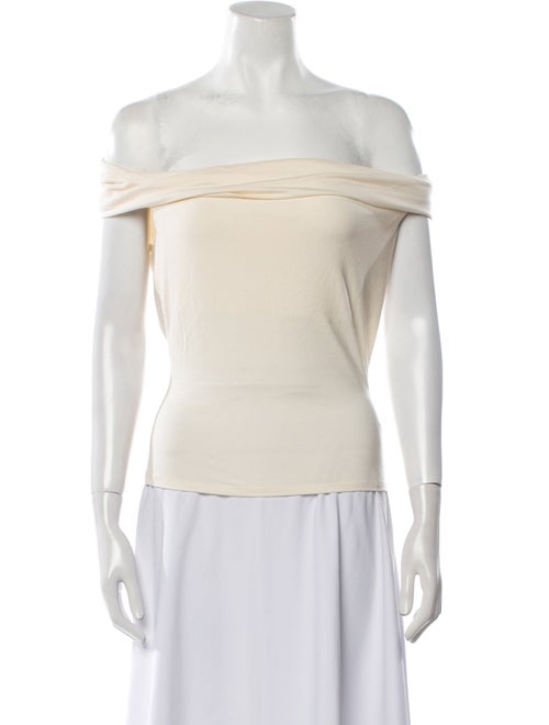 Reformation Off-The-Shoulder Short Sleeve Top