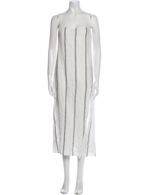 Reformation Linen Midi Length Dress