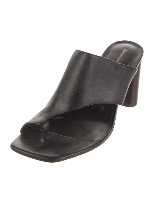 Reformation Leather Slides