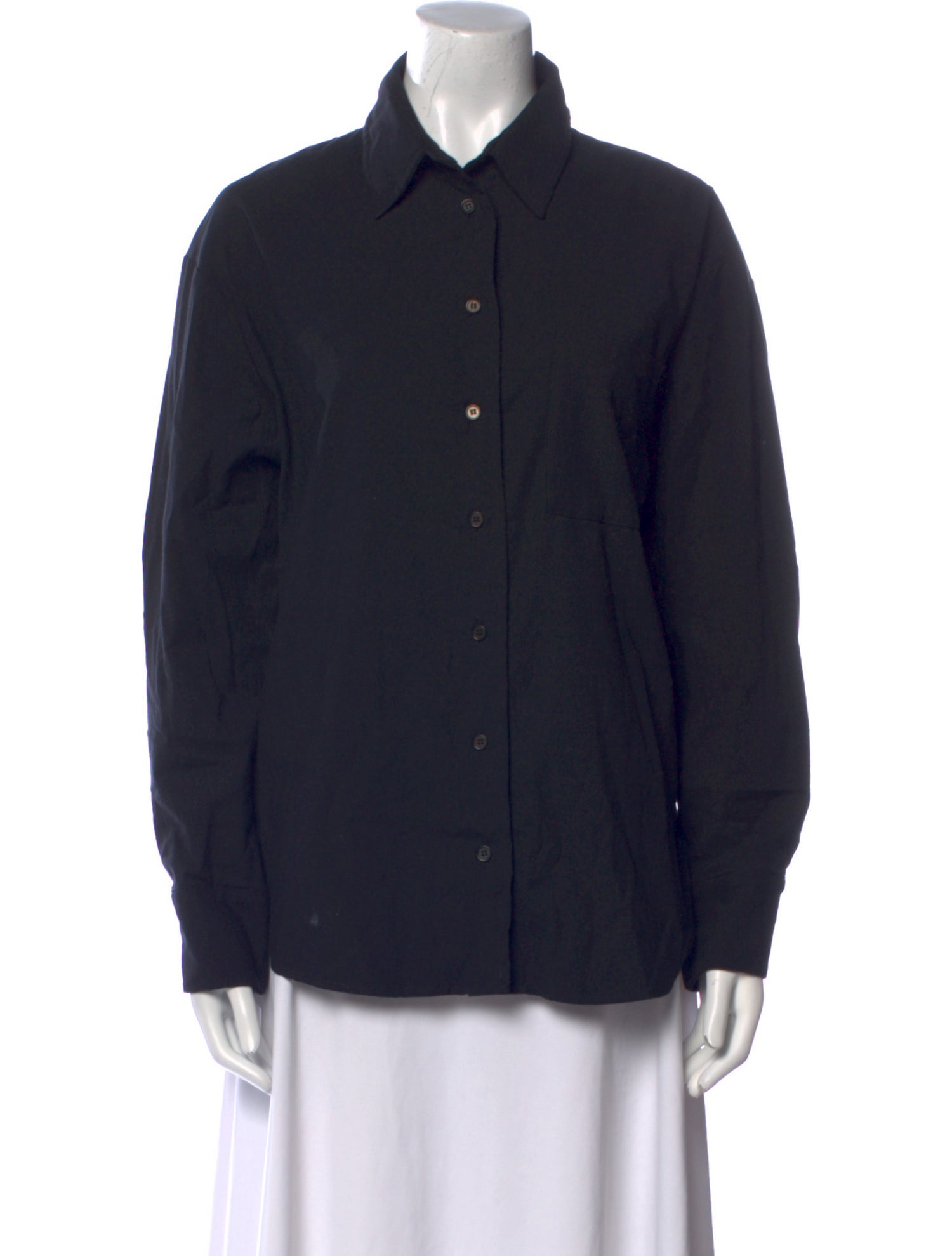 Reformation Long Sleeve Button-Up Top