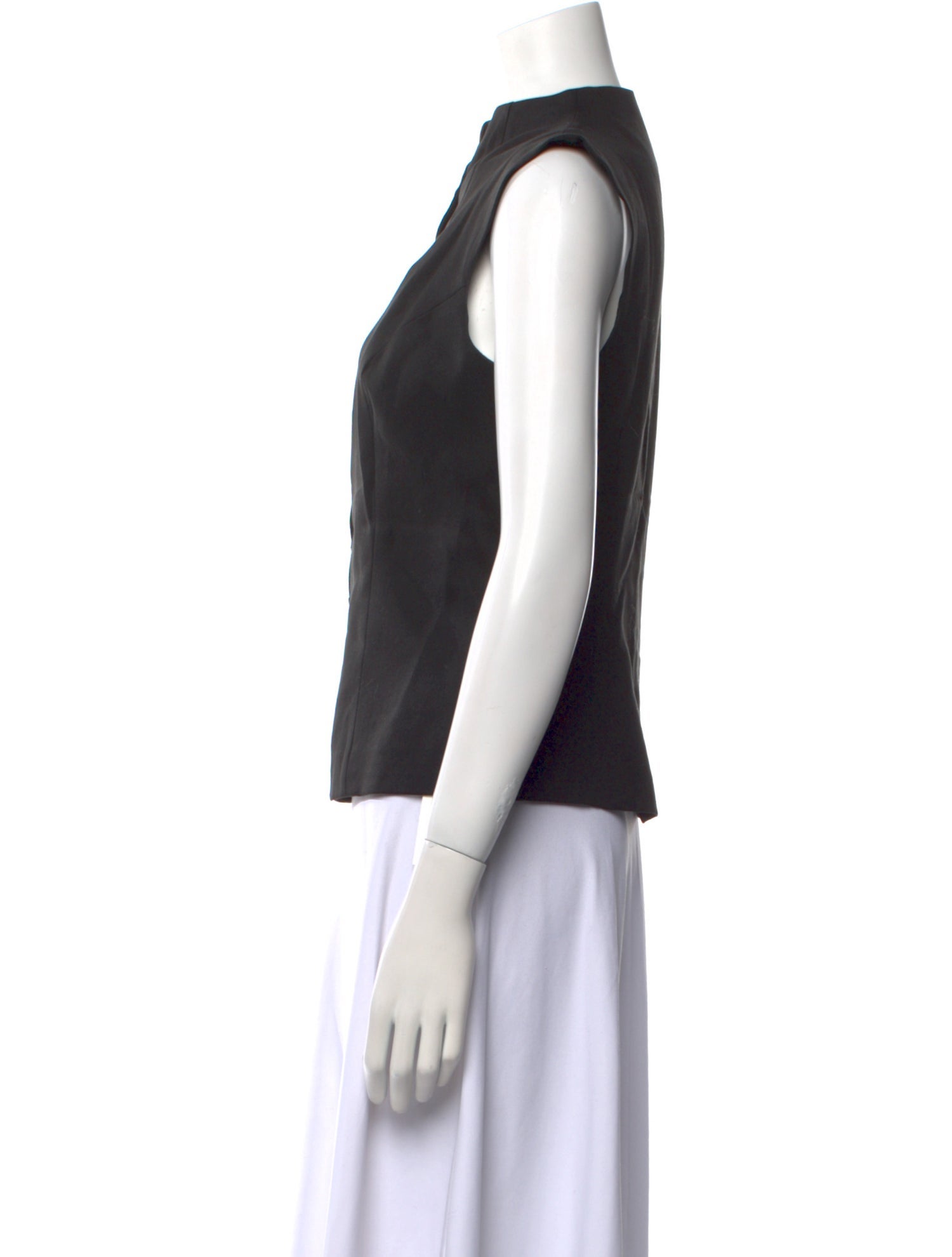 Reformation Mock Neck Sleeveless Top