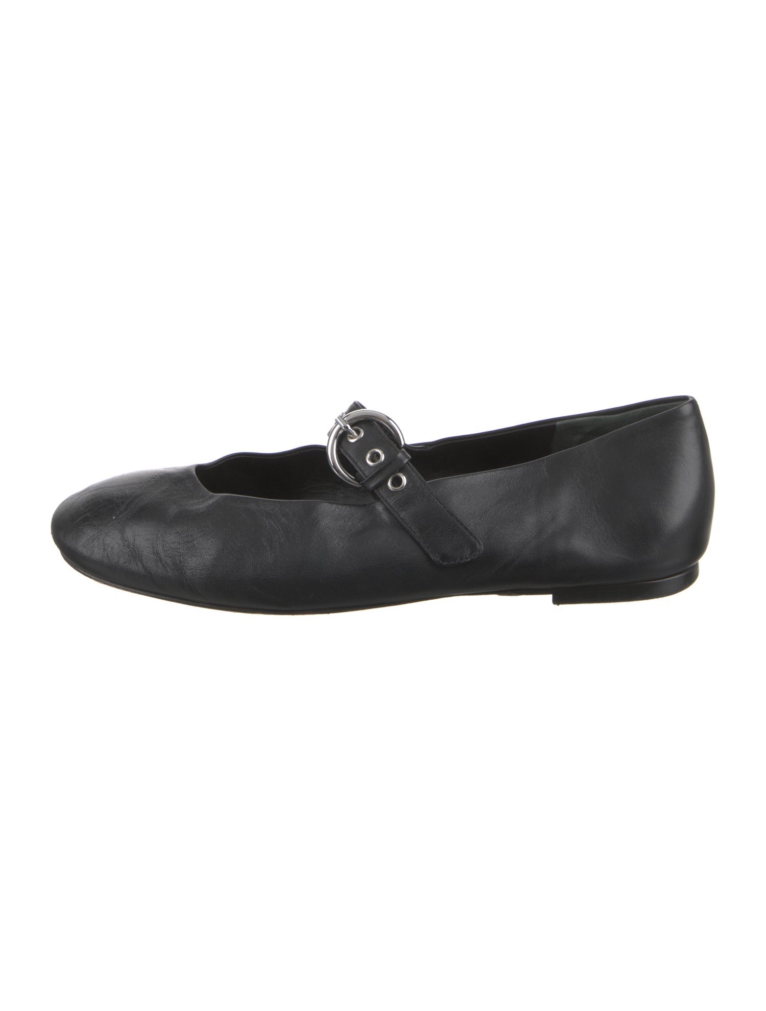 Reformation Leather Mary Jane Flats