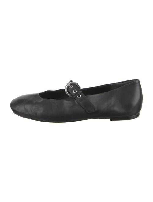 Reformation Leather Mary Jane Flats