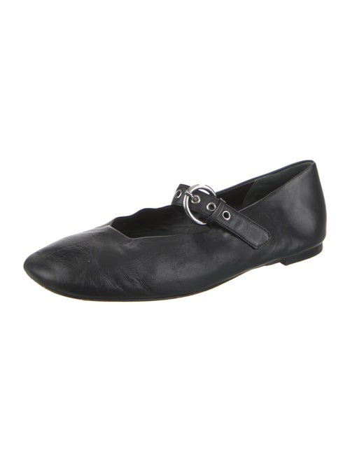 Reformation Leather Mary Jane Flats