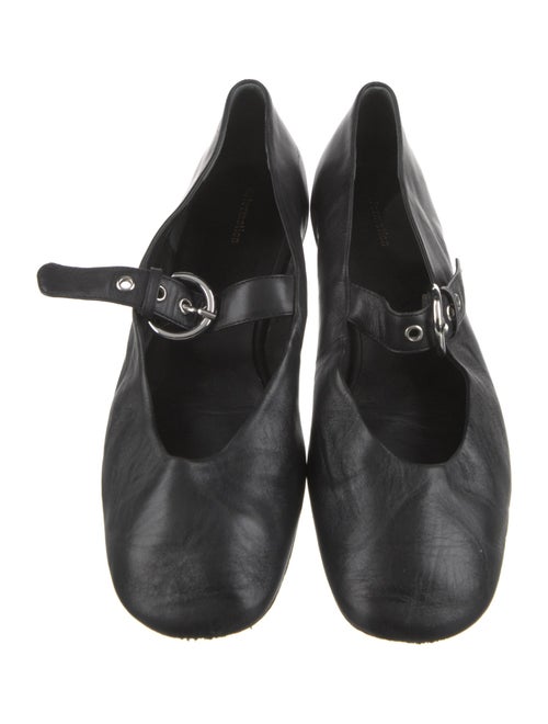 Reformation Leather Mary Jane Flats