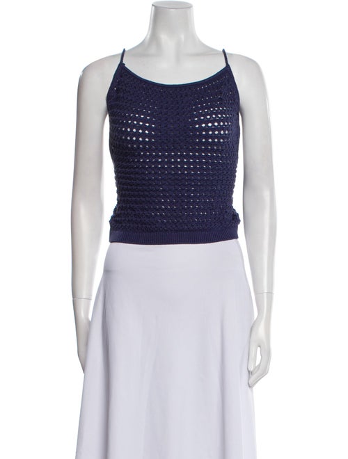 Reformation Scoop Neck Sleeveless Crop Top